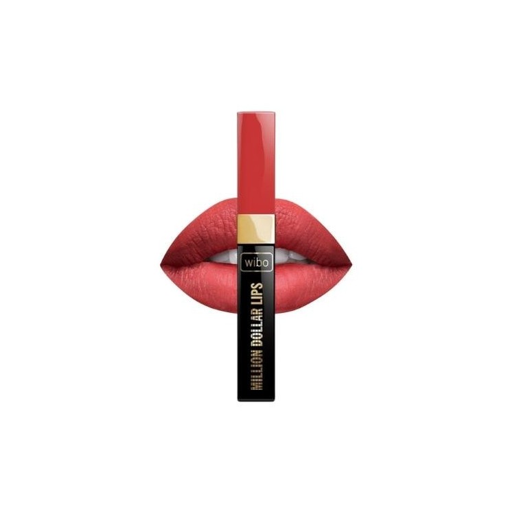 Wibo Million Dollars Lips Lipstick /4 excellent, velvety consistency guarantees precise coverage, matte finish