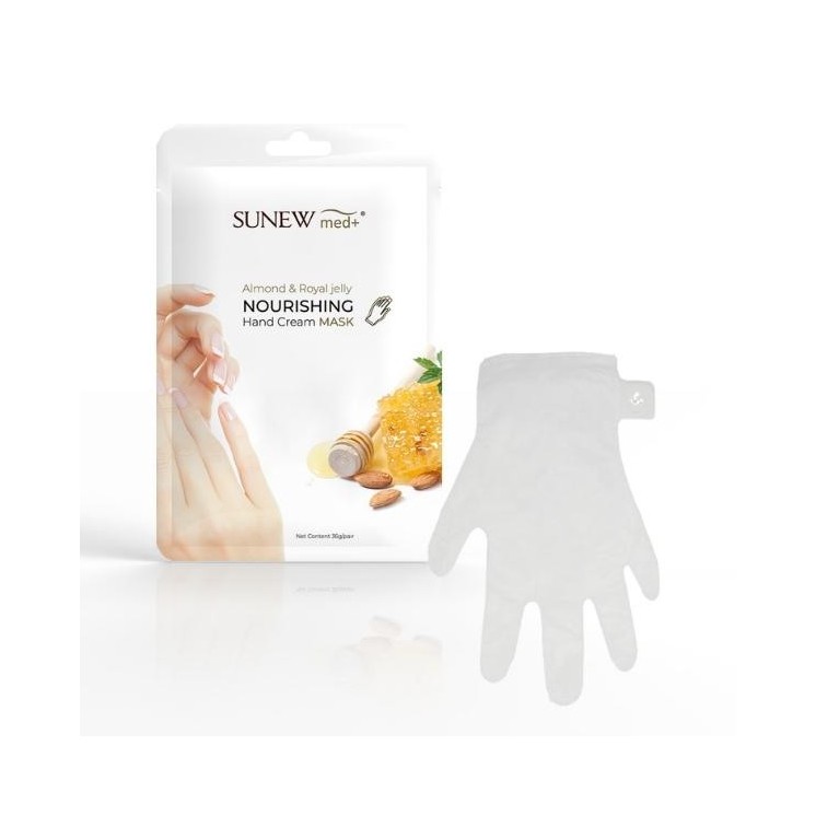 Sunew Med+ intensively regenerating Hand Mask Sweet Almond and Royal Jelly