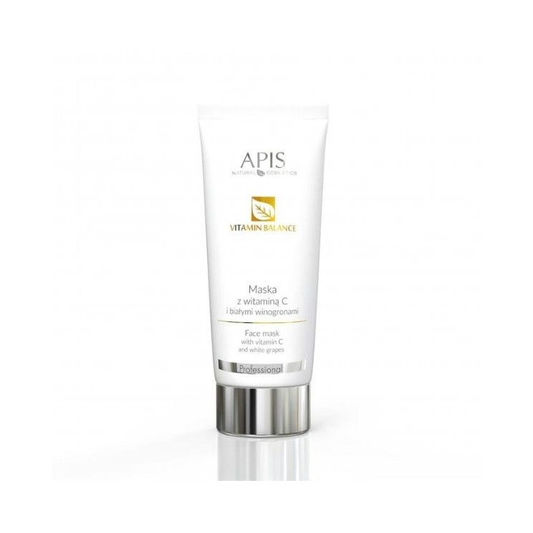 Apis Vitamin Balance Cream-masker met vitamine C en witte druiven