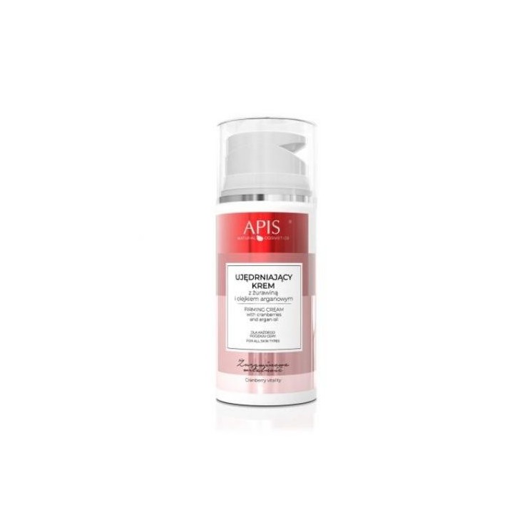 Зміцнюючий крем для обличчя Apis Cranberry Vitality з журавлиною та аргановою олією