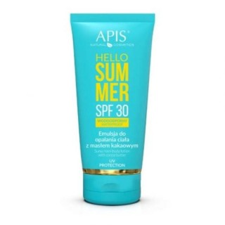 Apis Hello Summer SPF30 Емульсія для засмаги з маслом какао