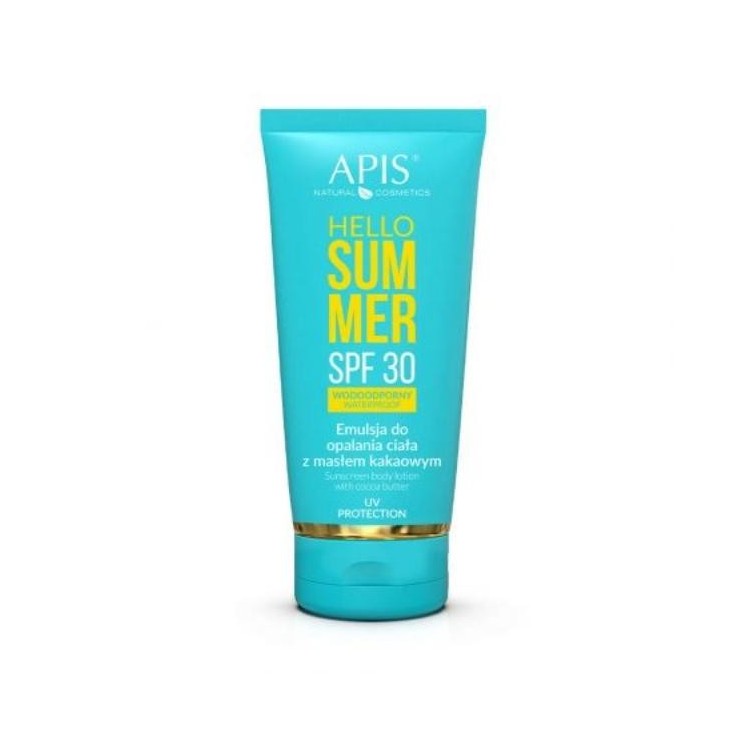 Apis Hello Summer SPF30 Body tanning lotion with cocoa butter