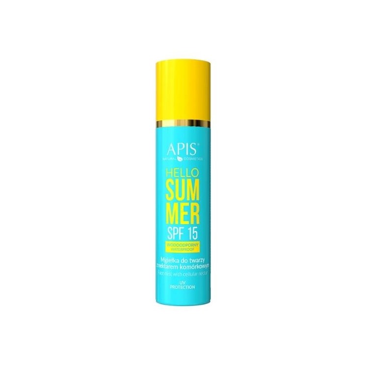Apis Hello Summer SPF15 Туман для обличчя з клітинним нектаром