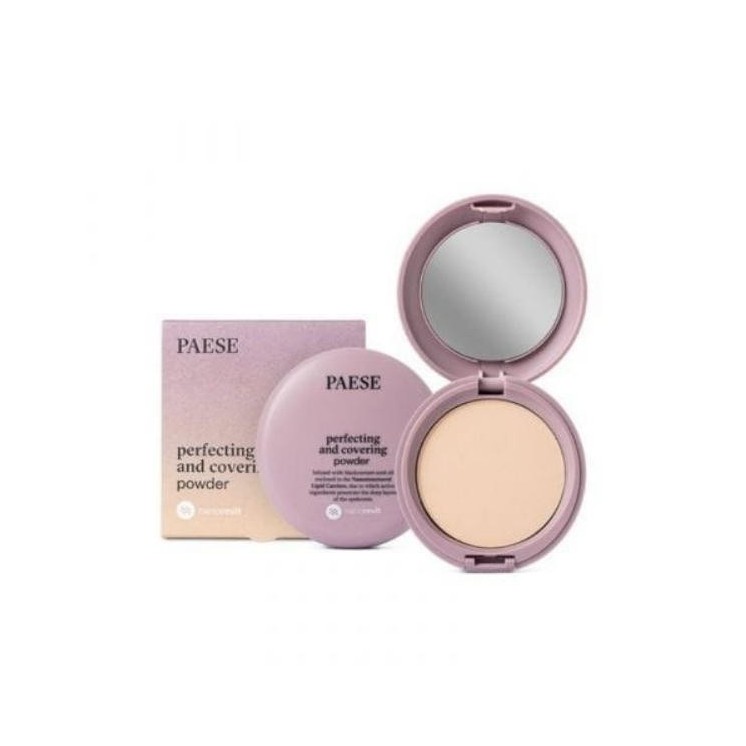 Paese Nanorevit Perfecting and Covering Beautifying and covering пудра /04/ Warm Beige