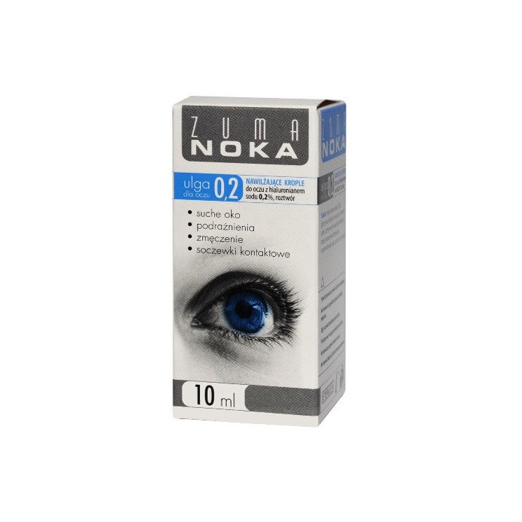 Zuma Noka Ulga 2% pour les yeux 10 ml