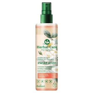 Farmona Herbal Care зволожуючий тонік для обличчя Rose Flower з гіалуроновою кислотою