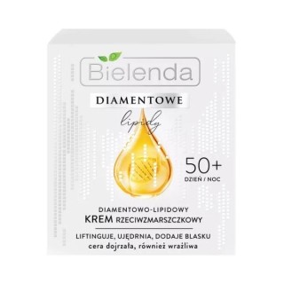 Bielenda Diamentowe Lipidy diamant-lipid anti-rimpelcrème 50+ dag/nacht