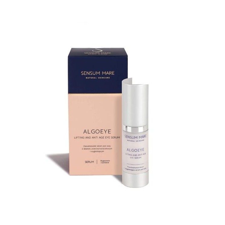Удосконалена Serum під очі Sensum Mare Algoeye з властивостями проти зморшок і розгладження
