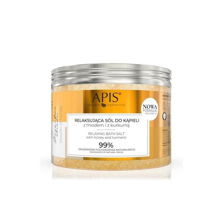 Apis Wealth of Honey relaxing bath salt with honey and turmeric