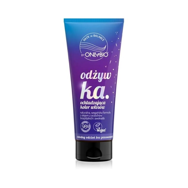 ONLYBIO Hair in Balance Conditioner охолоджуюча фарба для волосся 200 мл