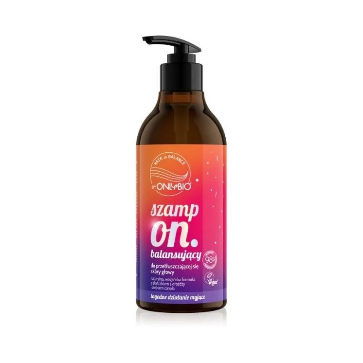 ONLYBIO Hair in Balance Балансуючий шампунь для волосся для жирної шкіри голови