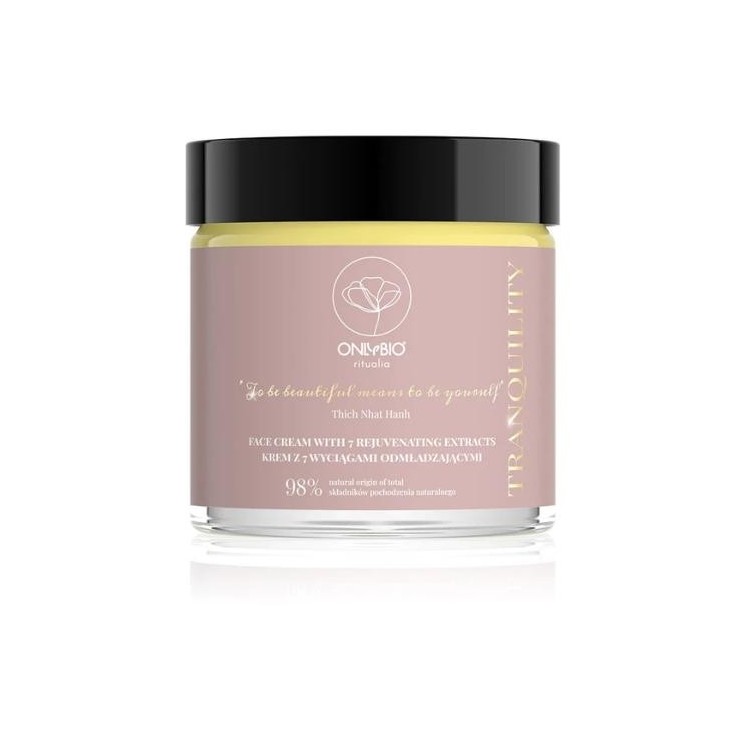 ONLYBIO Ritualia Tranquility Face Cream with 7 Rejuvenating Extracts 50 ml