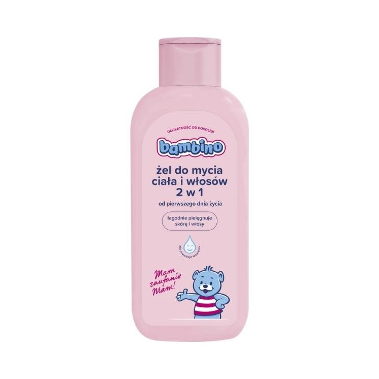 Bambino Lichaams- en haarwasgel voor kinderen en baby's 400 ml