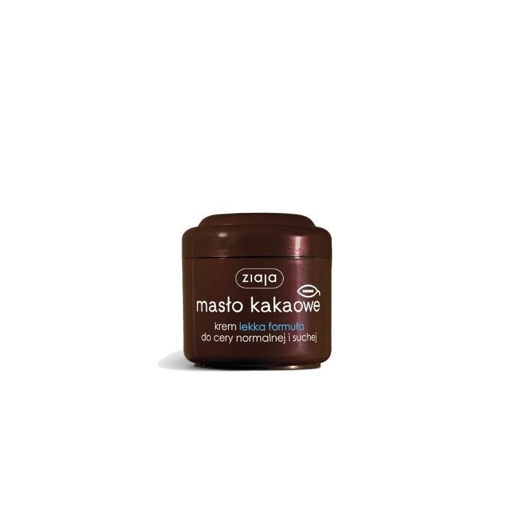 Ziaja Masło kakaowe Krem do twarzy lekka formuła do cery normalnej i suchej 100 ml