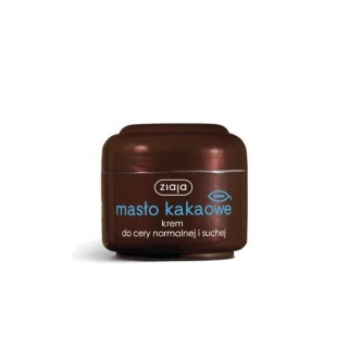 Crème visage au beurre de cacao Ziaja pour peaux normales et sèches 50 ml