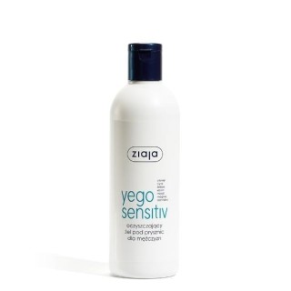 Gel douche nettoyant Ziaja Yego Sensitiv pour homme 300 ml