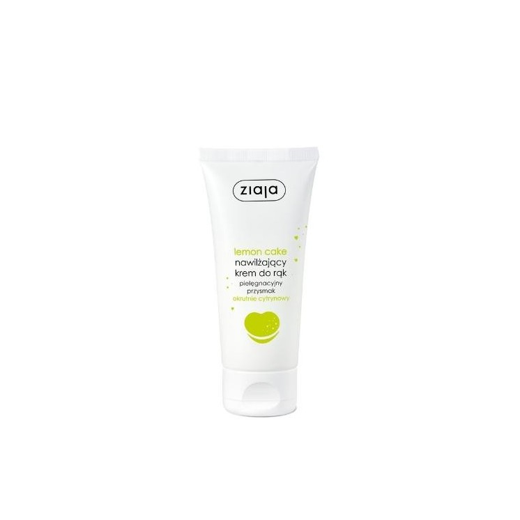 Crème hydratante pour les mains Ziaja Lemon Cake 50 ml