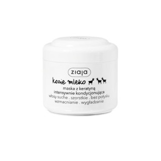 Ziaja Kozie Mleko Maska do włosów z keratyną intensywnie kondycjonująca 200 ml Ziaja Kozie Mleko Maska do włosów z keratyną intensywnie kondycjonująca 200 ml