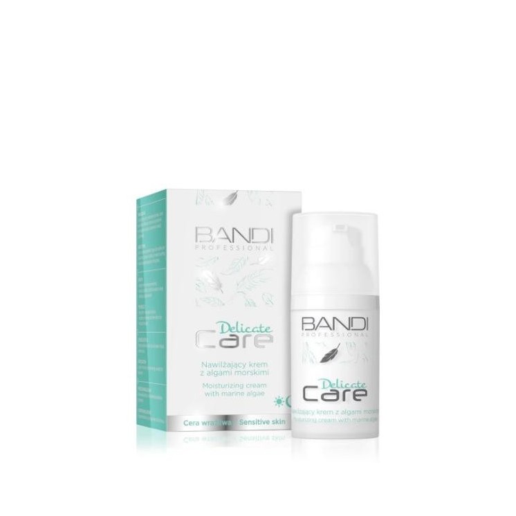 Крем для обличчя Bandi Delicate Care зволожуючий з морськими водоростями 30 мл