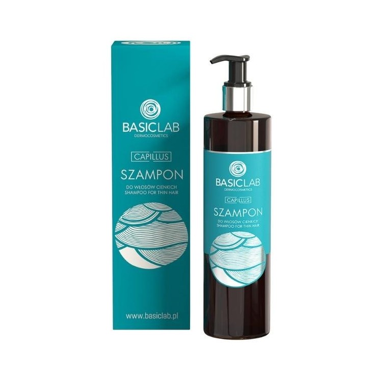 BasicLab Capillus Shampoo for Fine Hair 300 ml