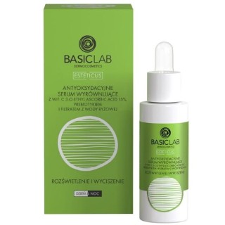 BasicLab Esteticus Antioxidant Balancing Serum met vitamine C, verhelderend en kalmerend, 30 ml