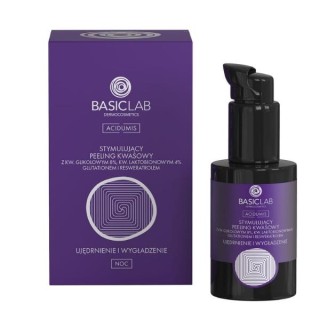 BasicLab Acidumis стимулюючий кислотний Peeling , зміцнення та розгладження 30 мл(31-07-2026)