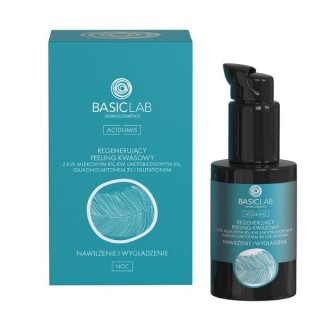 BasicLab Acidumis регенеруючий кислотний Peeling зволоження та розгладження 30 мл