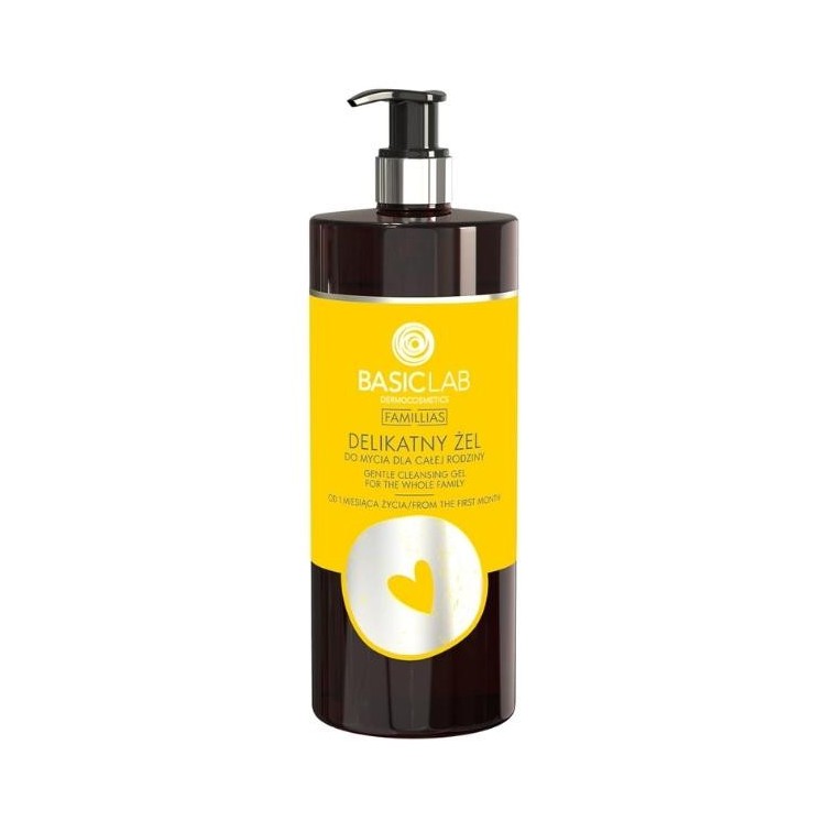 BasicLab Famillias gentle body and head wash gel for the whole family 500 ml