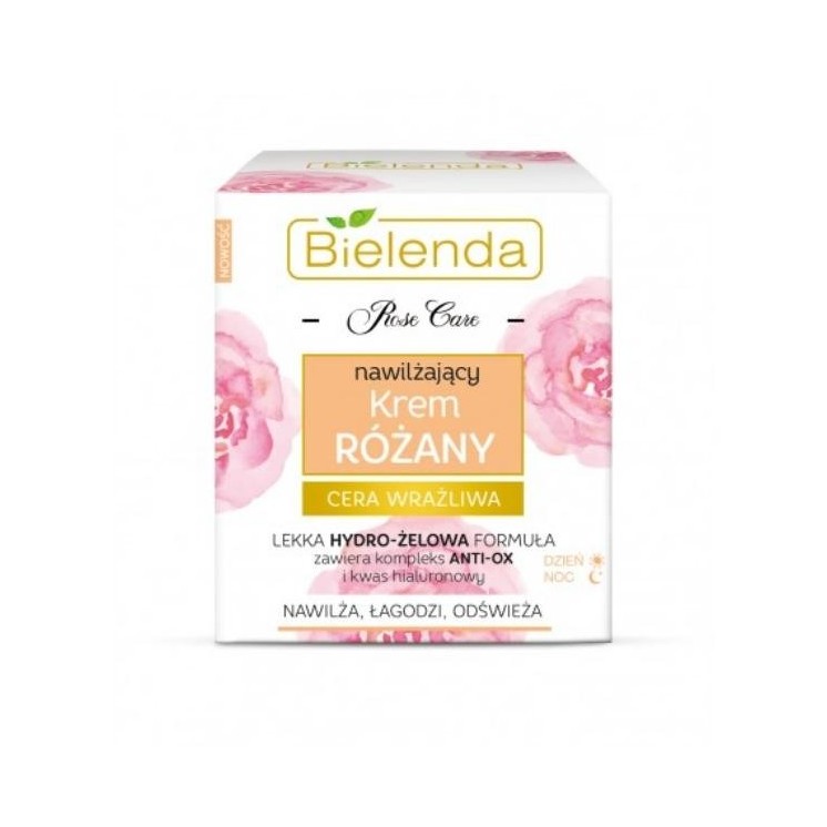 Bielenda Rose Care Moisturizing and soothing rose face cream 50 ml
