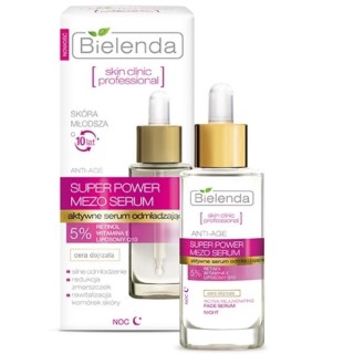 Bielenda Skin Clinic Professional Active Anti-age Verjongend Nachtgezichtsserum 30 ml