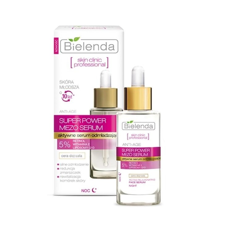 Bielenda Skin Clinic Professional Active Anti-age Rejuvenating Night Face Serum 30 ml