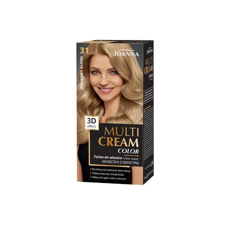 Фарба для волосся Joanna Multi Cream Colour /31/ Пісочний blond