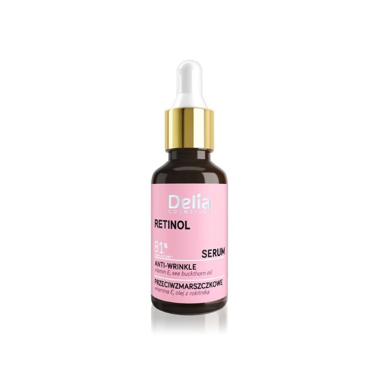 Delia Retinol Anti- Serum voor gezicht, hals en decolleté