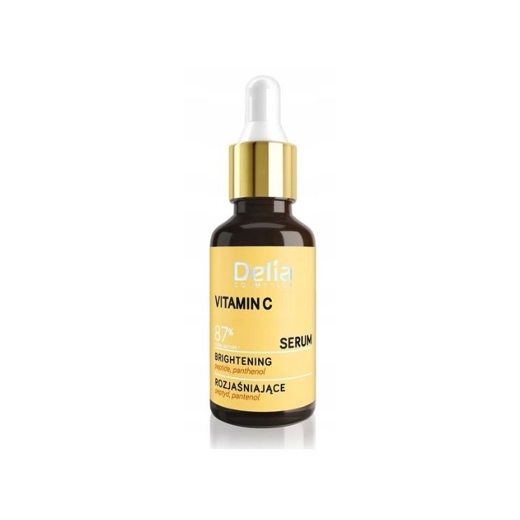 Delia Vitamin C Освітлююча Serum для обличчя, шиї та декольте