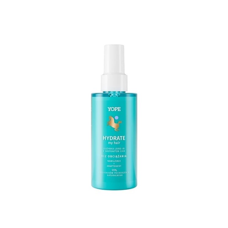 Незмивний кондиціонер для волосся YOPE Hydrate My Hair з екстрактом Чіа
