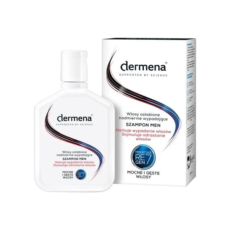 Шампунь Dermena Hair Care Men , який зупиняє випадіння волосся та стимулює його відростання