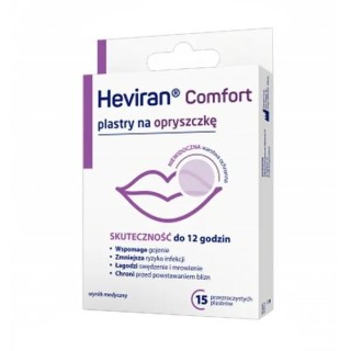 Heviran Comfort Plasty for herpes 15 pieces