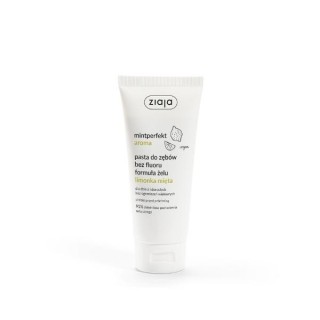 Dentifrice Ziaja Mintperfekt Aroma sans fluor Citron vert et menthe