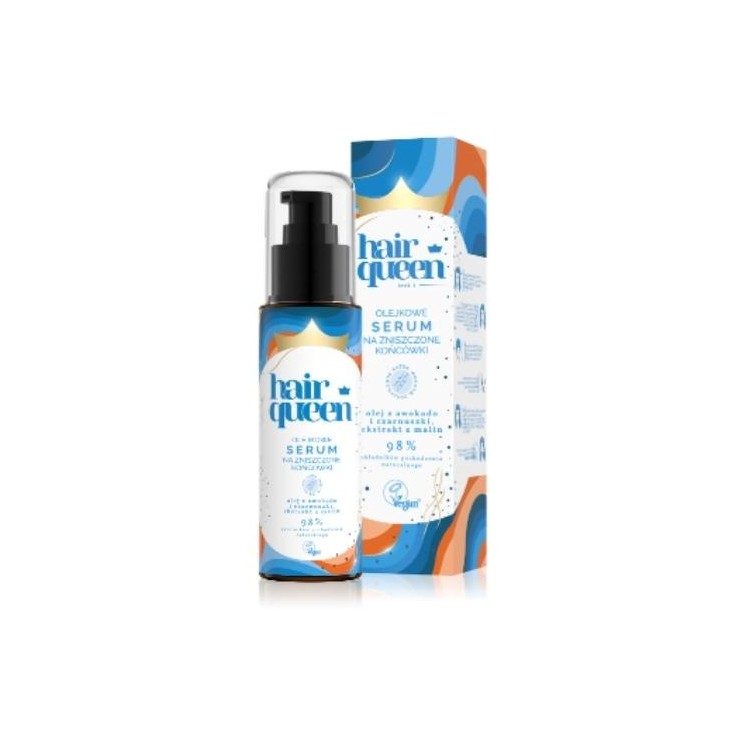 Hair Queen Oil Serum для пошкоджених кінчиків волосся