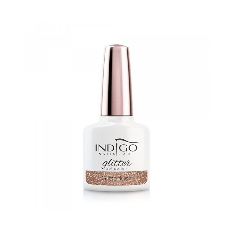 Indigo Glitteriusz Hybride Vernis 7 ml