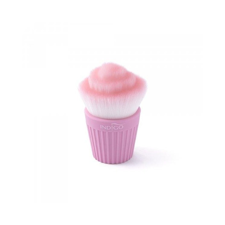 Indigo Cupcake Borstel Pastel Pink 1 stuk