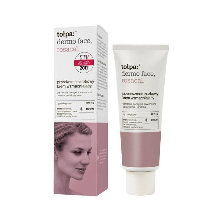 Tołpa Dermo Face Rosacal. versterkende Anti-rimpel dagcrème SPF15 40 ml