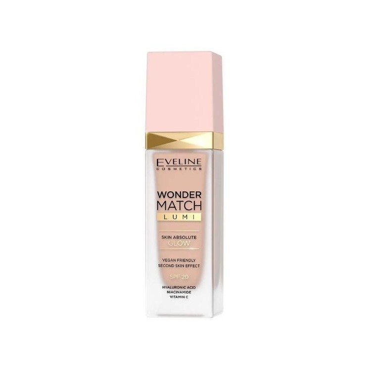 Тональний крем Eveline Wonder Match Lumi Illuminating Foundation /15/ Neutral 30 мл