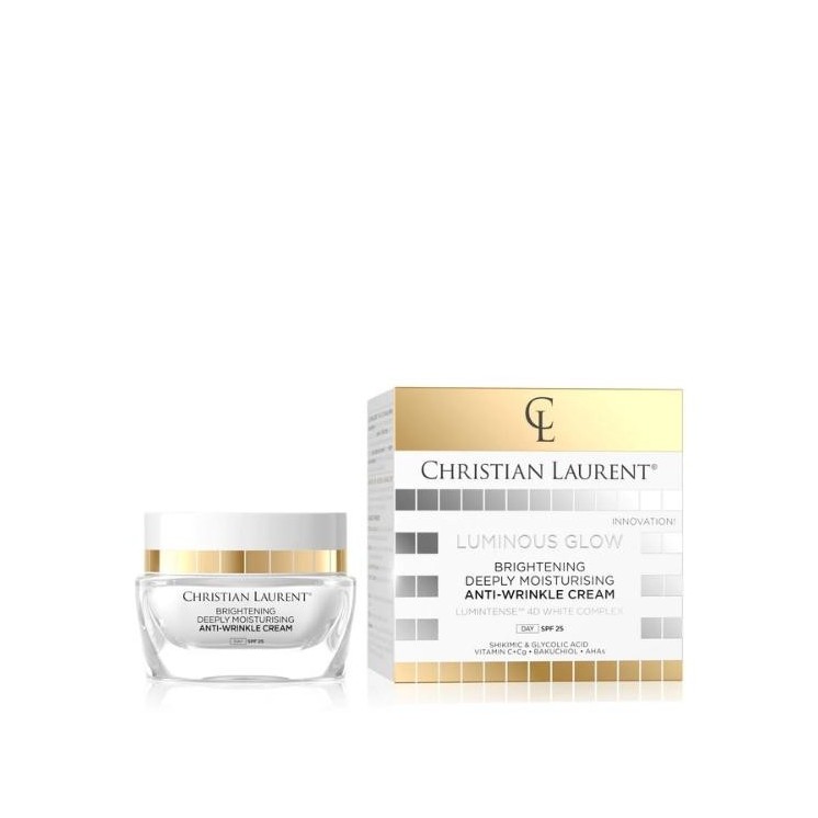 Eveline Christian Laurent Aufhellende, tief feuchtigkeitsspendende Gesichtscreme SPF25 , 50 ml