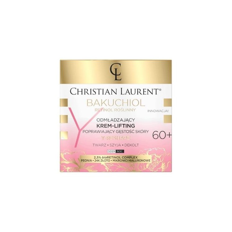 Eveline Christian Laurent Bakuchiol 60+ Rejuvenating Lifting Cream for Skin Density 50 ml