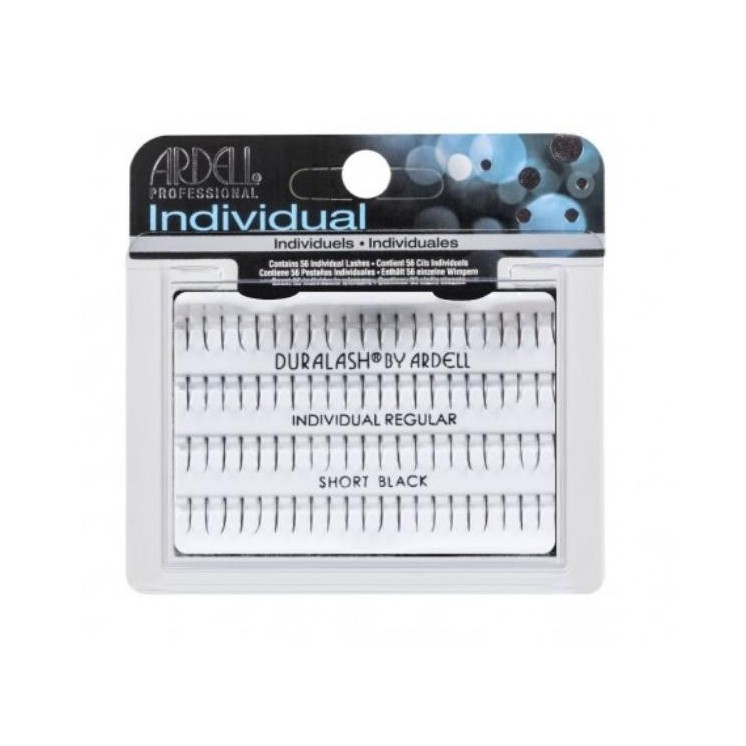 Ardell Individual Knot-Free Set of 56 eyelashes Short Black