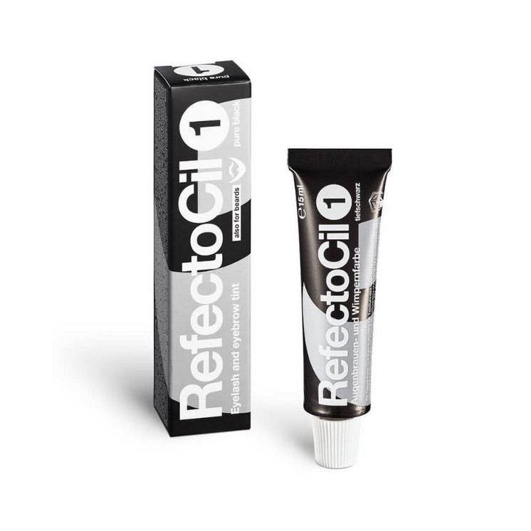 RefectoCil Henna for eyebrows and eyelashes /1/ Pure Black 15 ml