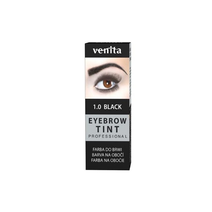 Venita Professional Powder eyebrow paint /1.0/ Black
