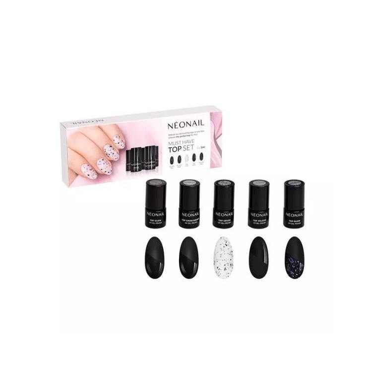 NeoNail Must Have Set of Hybrid Tops 5x3 ml