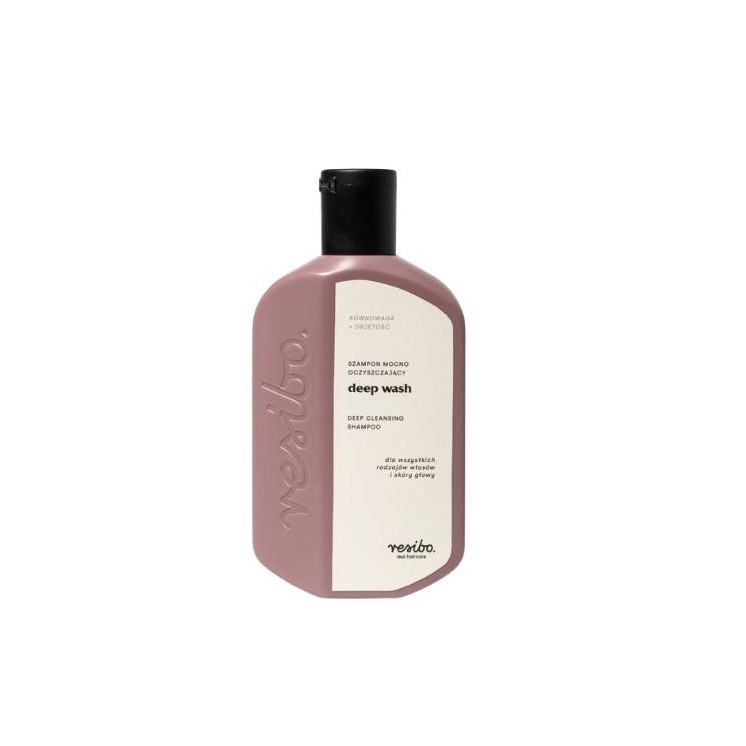 Сильно очищаючий шампунь Resibo Deep Wash 250 мл